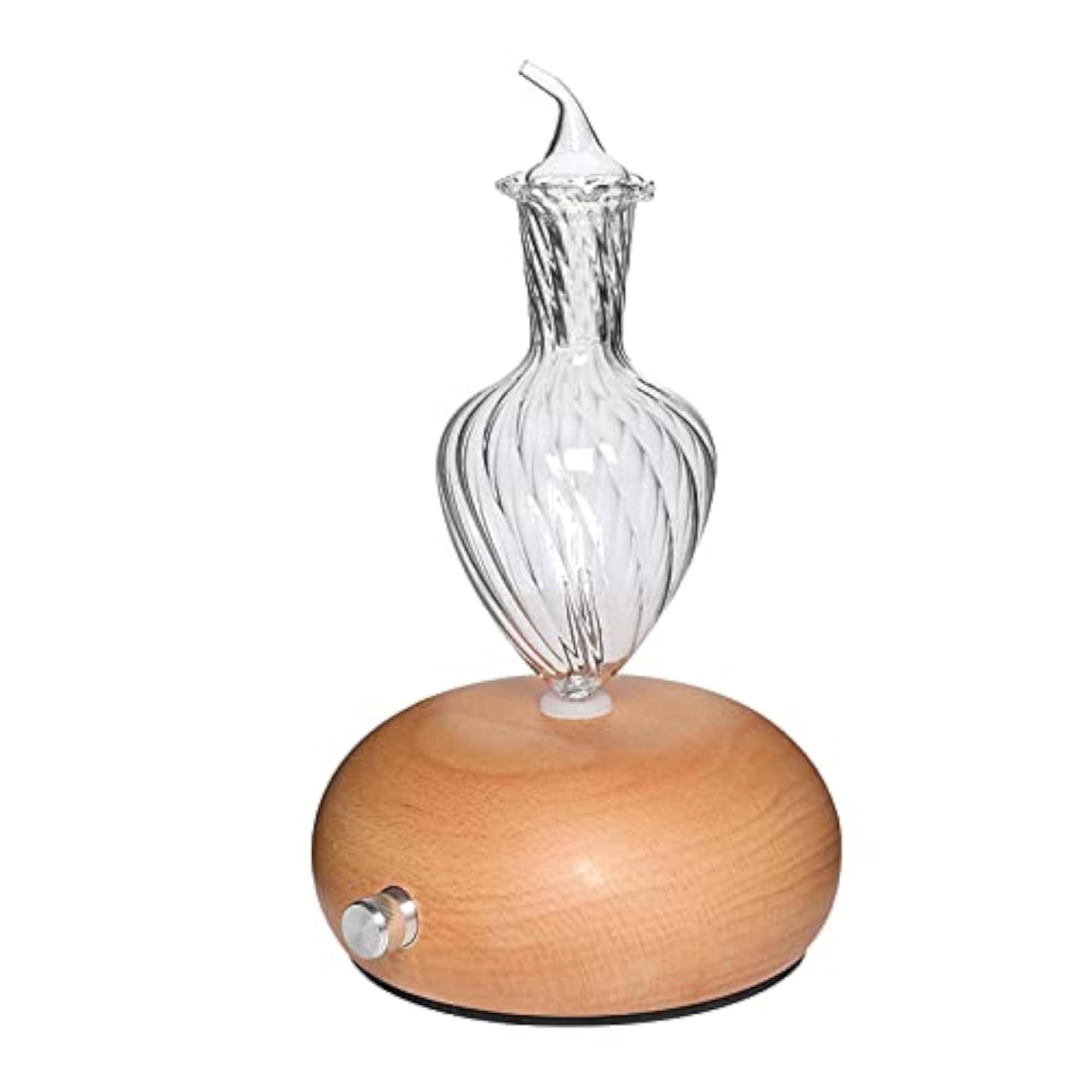 CALANDIS Wood Grain Nebulizing Essential Diffuser, Aromatherapy
